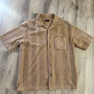Fendi Terry Jacquard Bowling Shirt